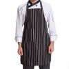 Mens Chef Apron Aprons Bib for Kitchen/Bistro/Cooking/Baking/Cleaning