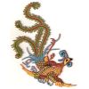Creative Beautiful Chinese Phoenix Patches Cool Armband Badge Applique 5.1*5.1