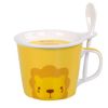 Cute Lion Coffee Cup Set English Style Tea Mug With Spoon