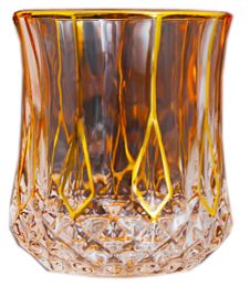Twist Whiskey Glass Unique Elegant Old Fashioned Whiskey Glass#4