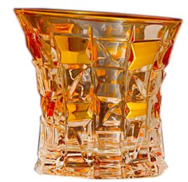 Twist Whiskey Glass Unique Elegant Old Fashioned Whiskey Glass#5