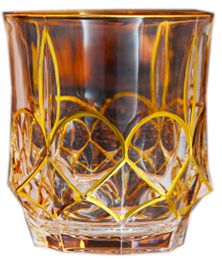Twist Whiskey Glass Unique Elegant Old Fashioned Whiskey Glass#6