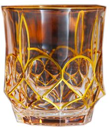 Twist Whiskey Glass Unique Elegant Old Fashioned Whiskey Glass#6