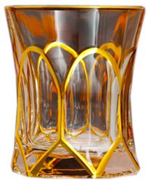 Twist Whiskey Glass Unique Elegant Old Fashioned Whiskey Glass#15