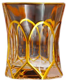 Twist Whiskey Glass Unique Elegant Old Fashioned Whiskey Glass#15