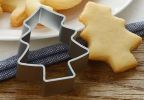 Aluminum Cartoon Biscuit Baking Molds Mousse/Vegetables/Fruit Cutting Molds Set of 5, Christmas Tree