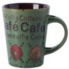 American Style Retro Ceramic Cup Household Cup Coffee Cup Mug, Green [C]