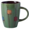 American Style Retro Ceramic Cup Household Cup Coffee Cup Mug, Green [H]