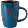 American Style Retro Ceramic Cup Household Cup Coffee Cup Mug, Blue [I]