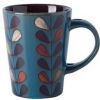 American Style Retro Ceramic Cup Household Cup Coffee Cup Mug, Blue [P]