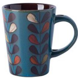 American Style Retro Ceramic Cup Household Cup Coffee Cup Mug, Blue [P]