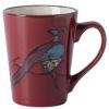 [Bird] American Style Retro Ceramic Cup Household Cup Coffee Cup Mug, Red [S]