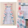 Elegant Durable Cotton Apron with Pocket Simple Restaurant Apron Home Bib, Colorful, Checker