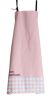 Durable Cotton Apron with Pocket Simple Restaurant Apron Home Bib,Pink squares
