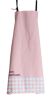 Durable Cotton Apron with Pocket Simple Restaurant Apron Home Bib,Pink squares