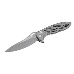 Artisan Hoverwing Folder 3.94 in D2 Blade Silver Hndl