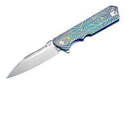 Artisan Littoral Folder 3.54 in S35VN Blade Titanium Handle