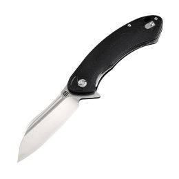 Artisan Eterno Folder 3.54 in D2 Blade Black Curved G-10