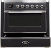 36" Majestic II Series Freestanding Electric Single Oven Range with 5 Elements,  Triple Glass Cool Door, Convection Oven, TFT Oven Control Display an