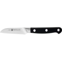 Zwilling Pro Vegetable Knife 3 1/2" Black/Stainless Steel  38400-091-0