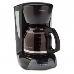 Mr Coffee 12 Cup Programmable Coffeemaker in Black